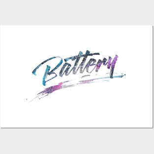 Galaxy Stars - Battery Posters and Art